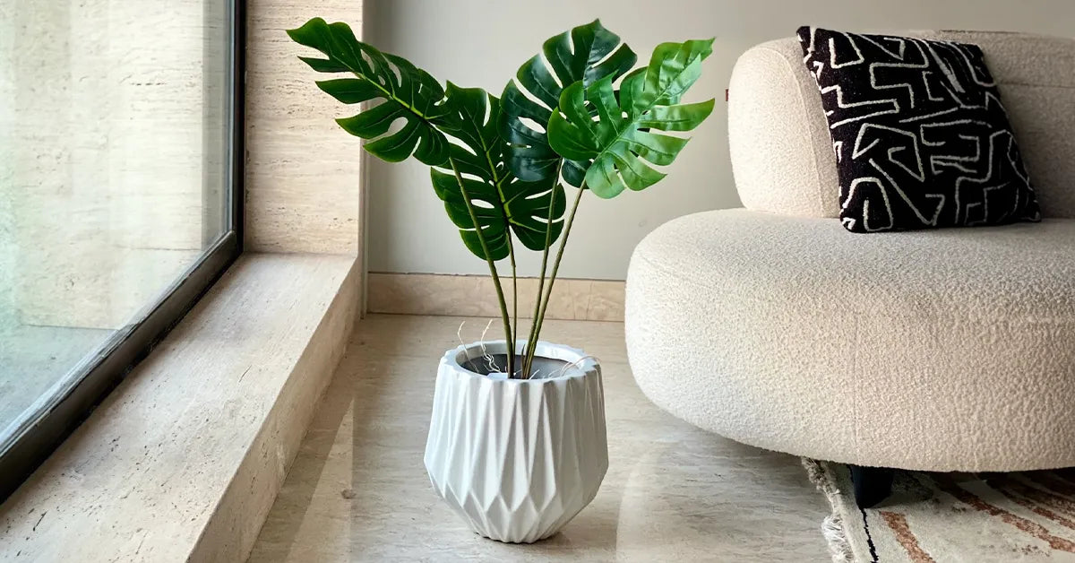 Artificial Monstera Plant
