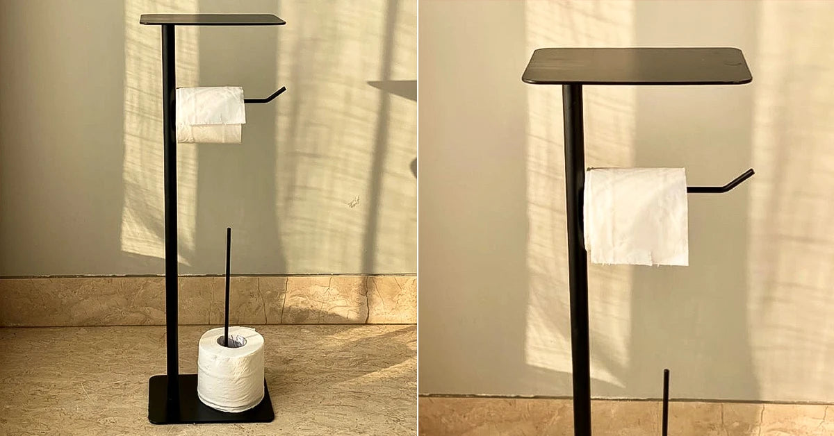 Toilet Paper Holder Stand