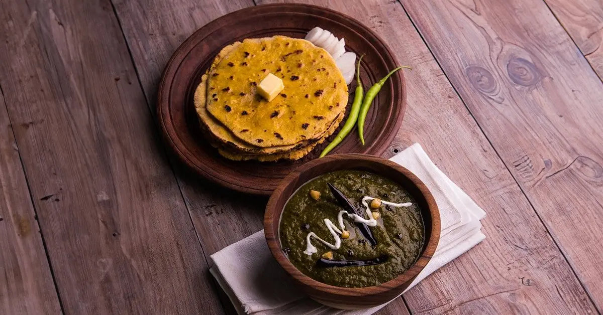 Sarson da Saag and Makki di Roti