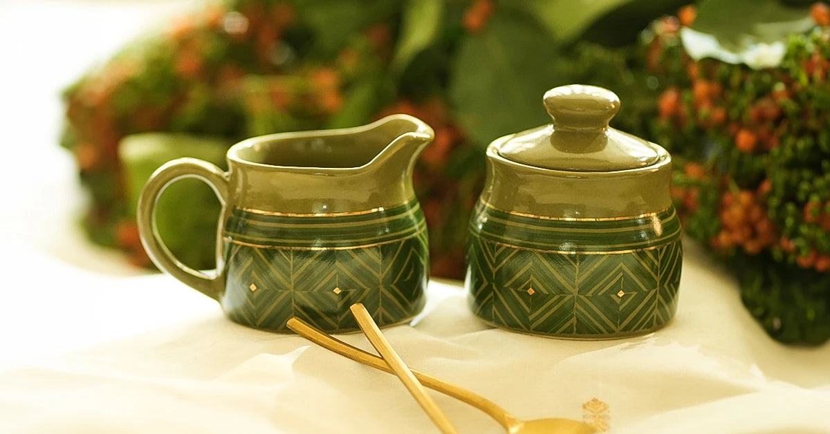 Sugar Bowl with Lid