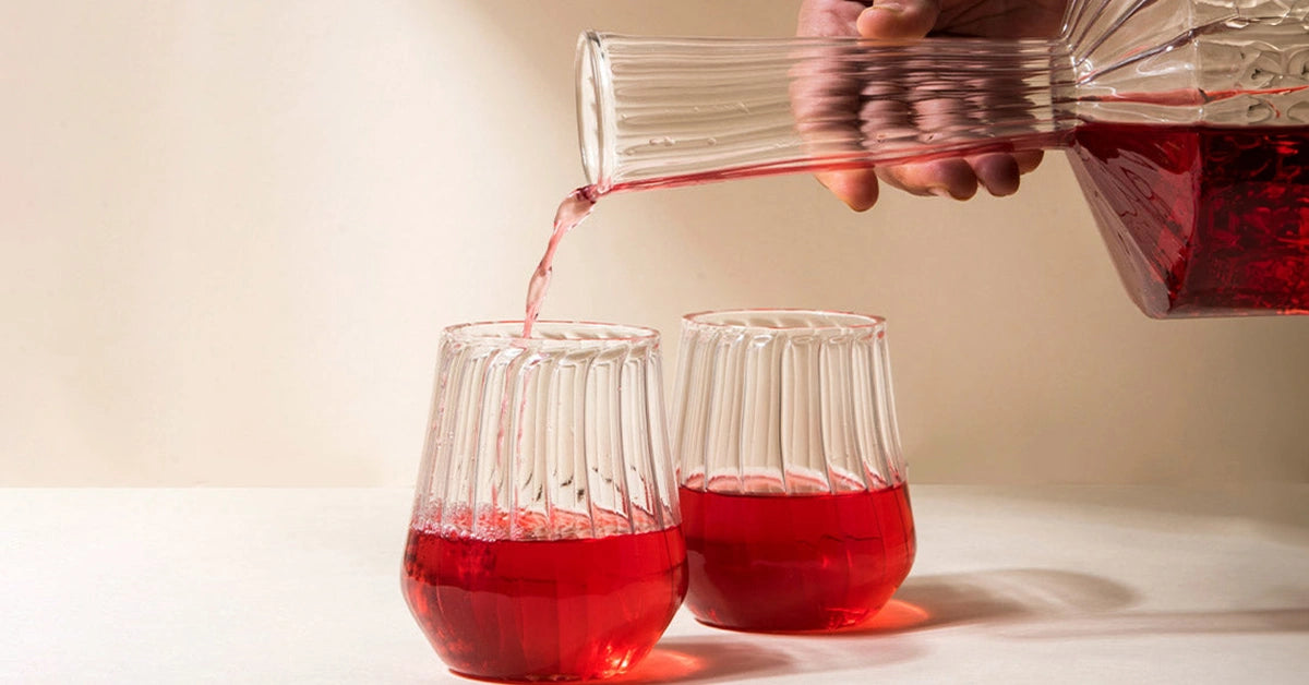 Glass Wine Decanter Set Features