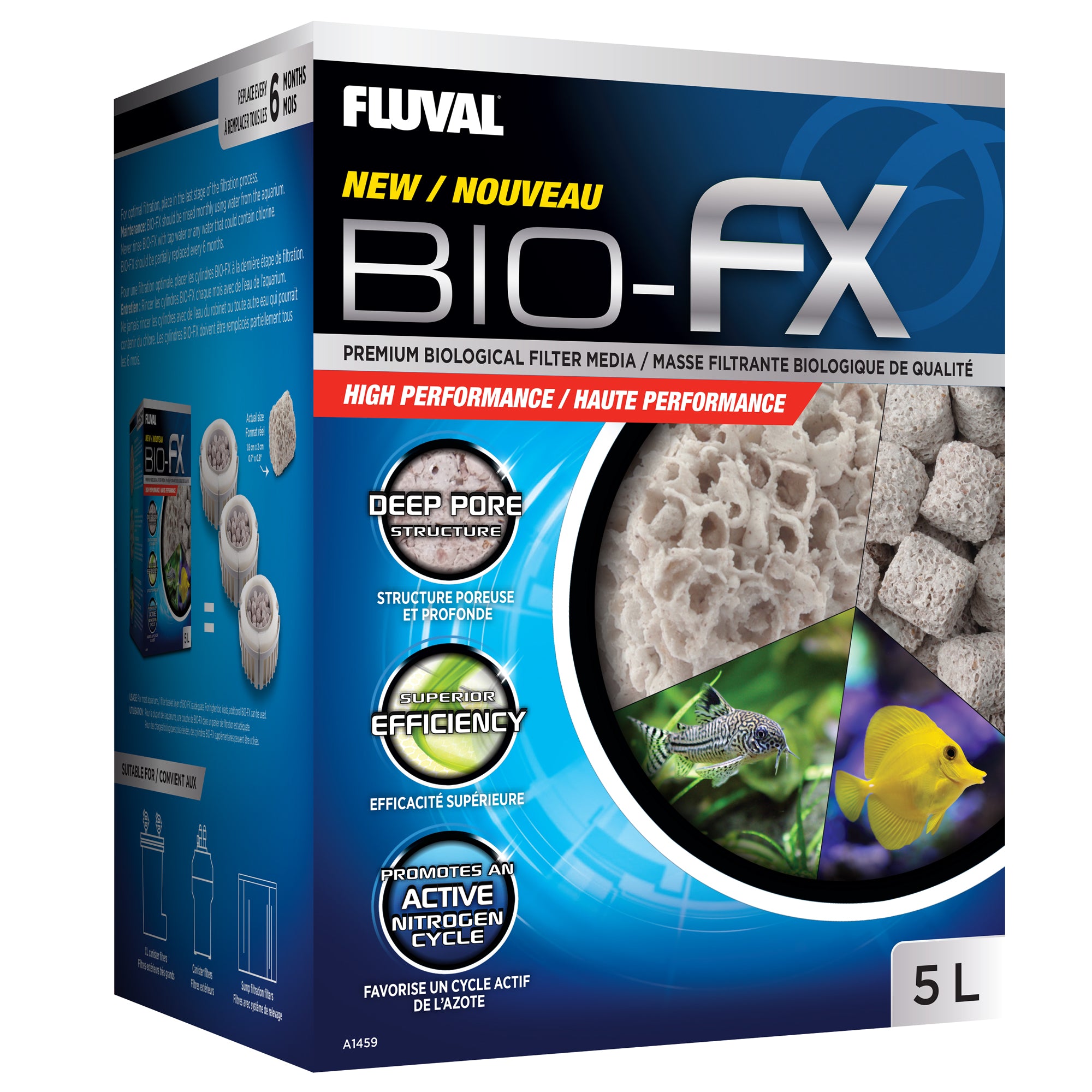 Clarificateur UVC Fluval pour filtre, jusqu'à 100 gal US