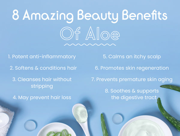 8 Amazing Beauty Benefits of aloe vera