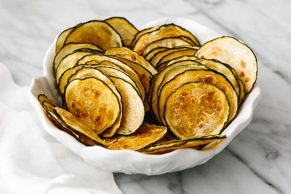 Chips de légume : la courgette