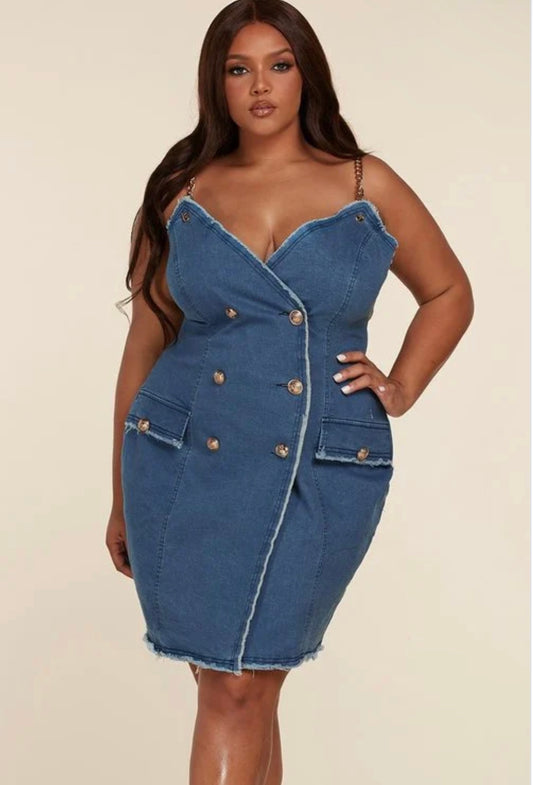 2021 New Women Ladies Short Sleeve Summer Loose Denim Midi Dress Jeans Dresses  Plus Size XS-5XL | Wish