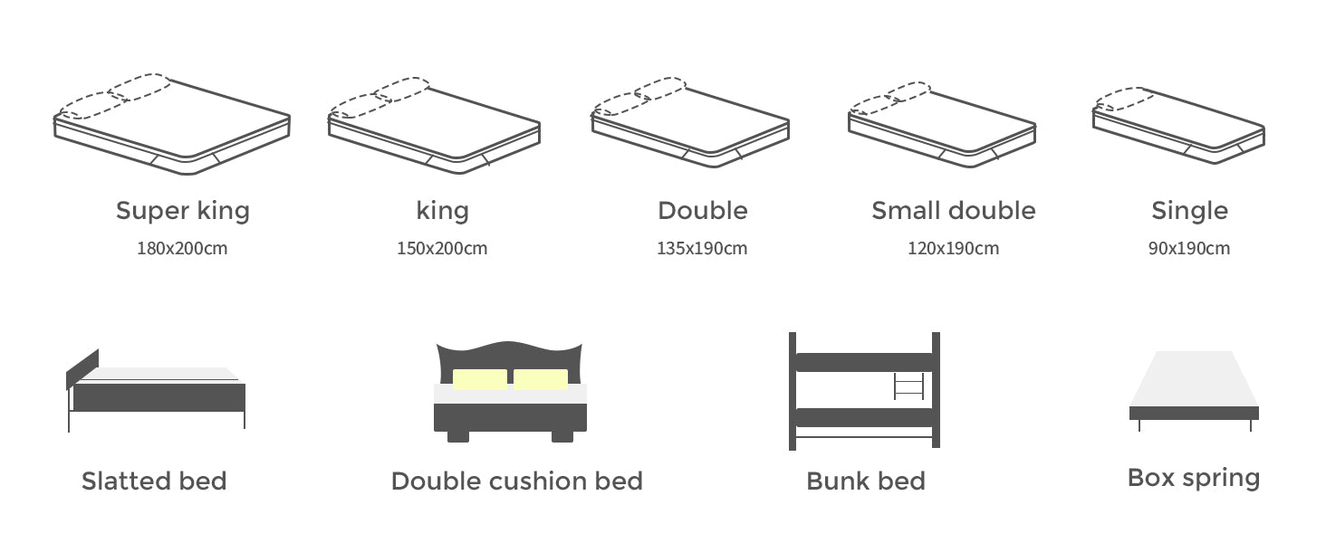 SuiLong 12 Inch Gel Memory Foam Hybrid Mattress