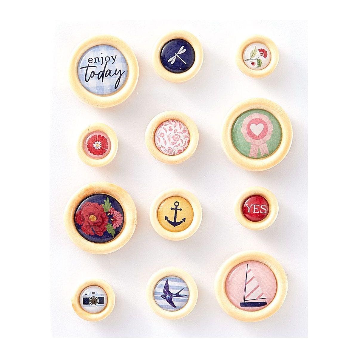 Bayfair Button Embellishments