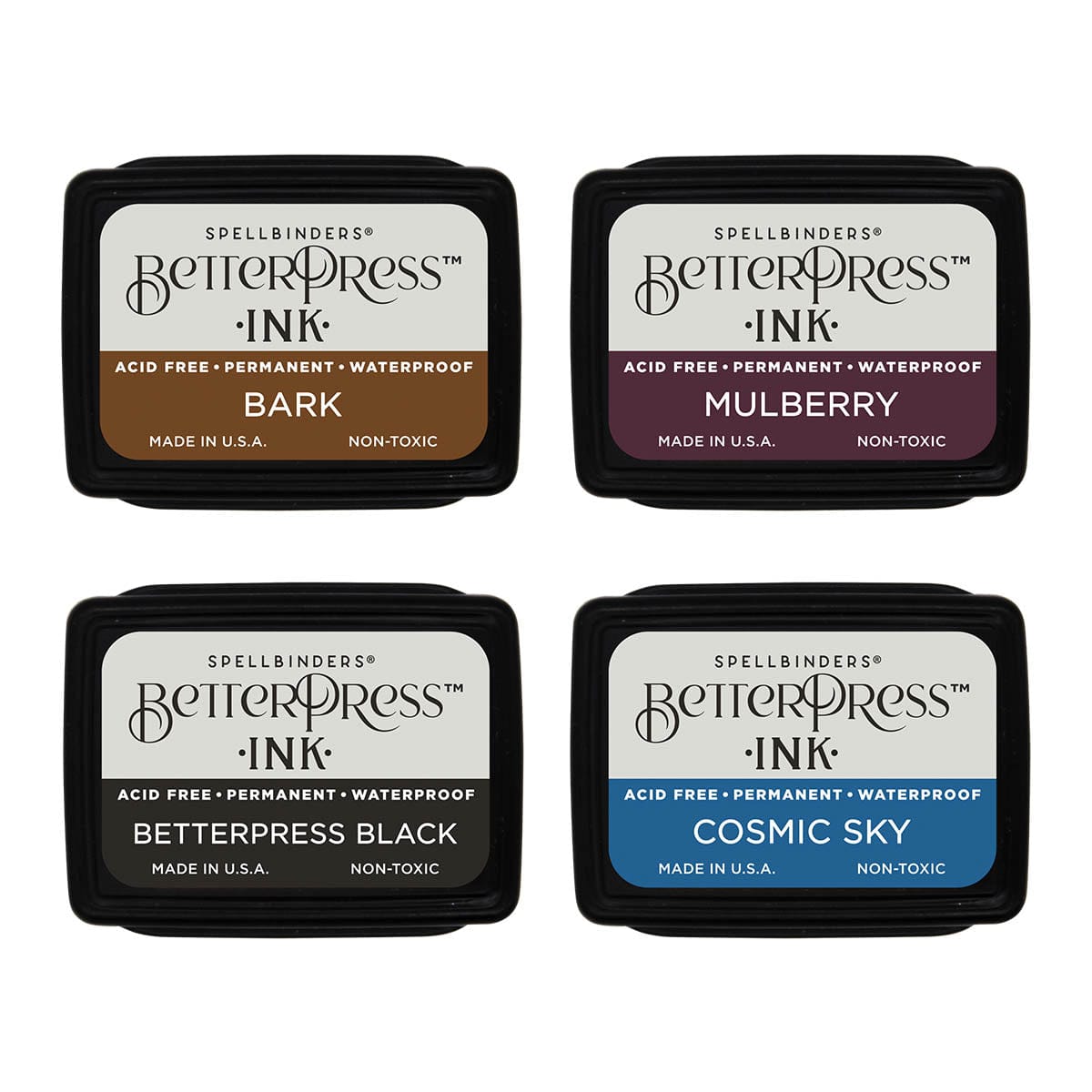 Image of Regal Tones BetterPress Ink Mini Set - 4 Pack