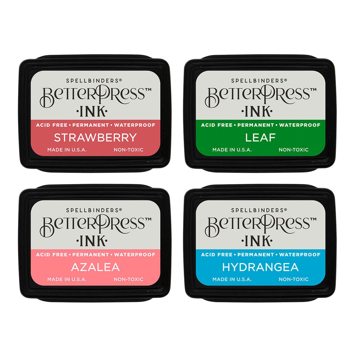 Image of Flower Garden BetterPress Ink Mini Set - 4 Pack