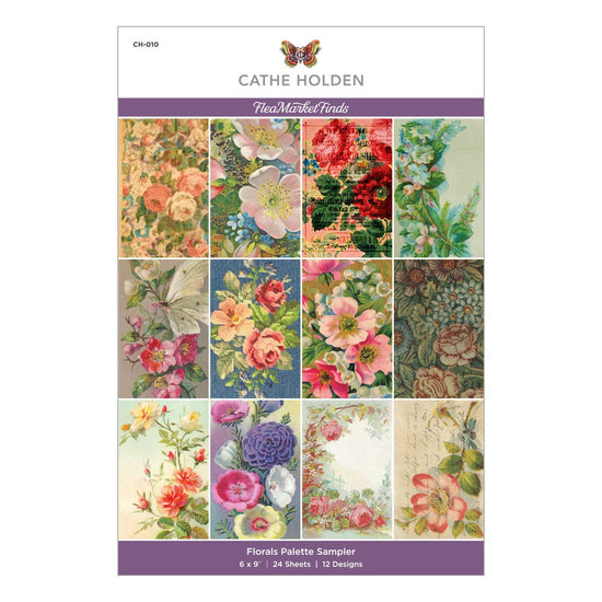 Spellbinders - Flea Market Finds Layered Vintage Floral Stencil by Cathe  Holden