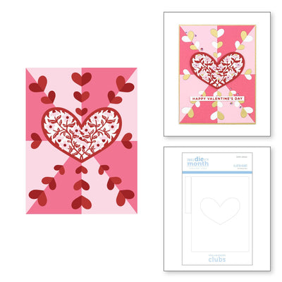 A Lotta Heart- Small Die of the Month - Spellbinders Paper Arts