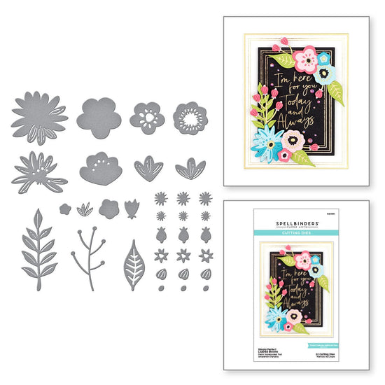 Simply Perfect Florets Embossing Folder from Simply Perfect