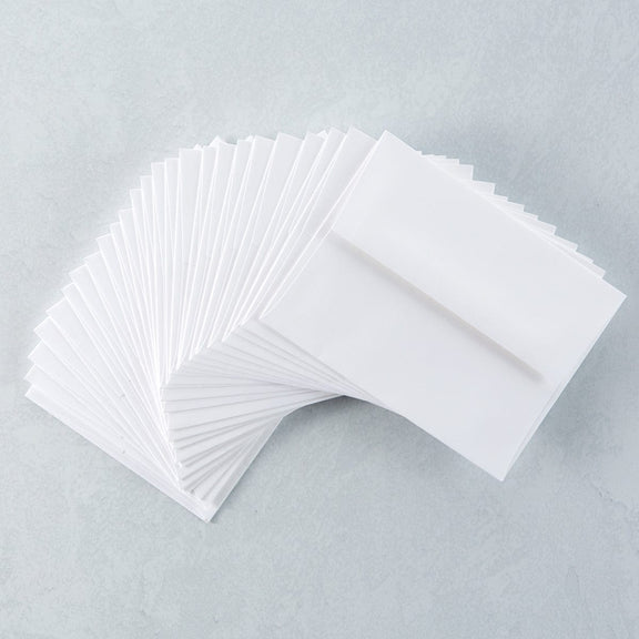 A2 White Envelopes  25 ct.