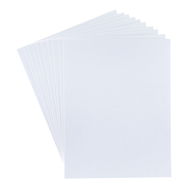 CLASSIC CREST 8 1/2 x 11 Cover Solar White Card Stock