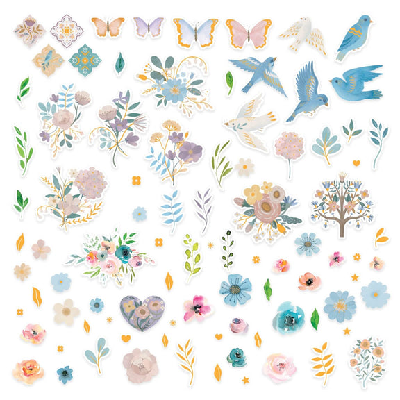 Floral Friendship Die Cuts 180 ct.