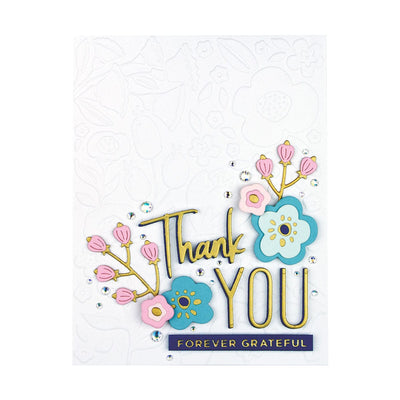 Simply Perfect Florets Embossing Folder from Simply Perfect Collection ...