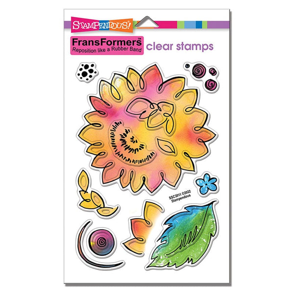 Color Outside the Lines - Clear Stamp of the Month