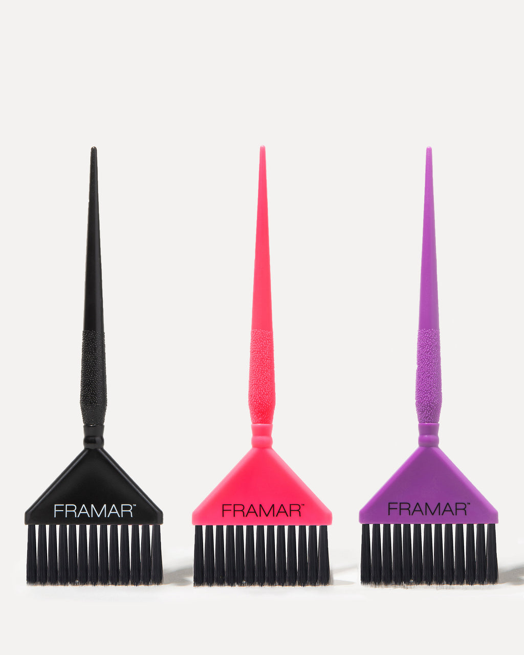 Framar Big Daddy Hair Color Brush Set | Hair Dye Brush 3 Pack, Extra Wide  Tint Brush, Coloring Brush, Hair Color Applicator Brush