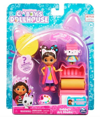 Gabby?s Dollhouse, Surprise Blind Mini Figure and Accessory Stand (Style  May Vary), Kids Toys for Ages 3 and up