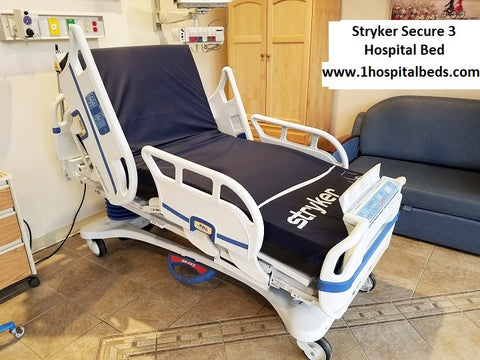 Stryker Secure 3 bed in a chair position