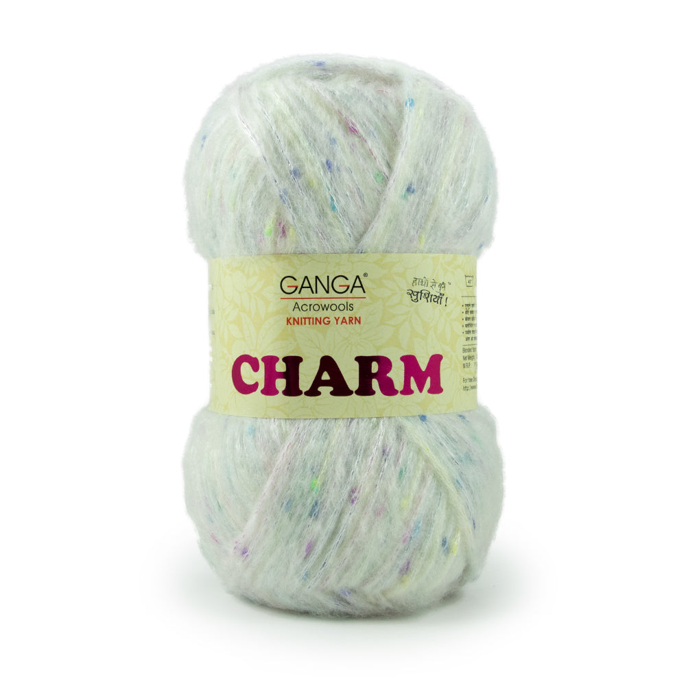 Ganga Celebrity Feather Wool Hand Knitting Yarn (Cadmium Blue) (400gms) :  : Home & Kitchen