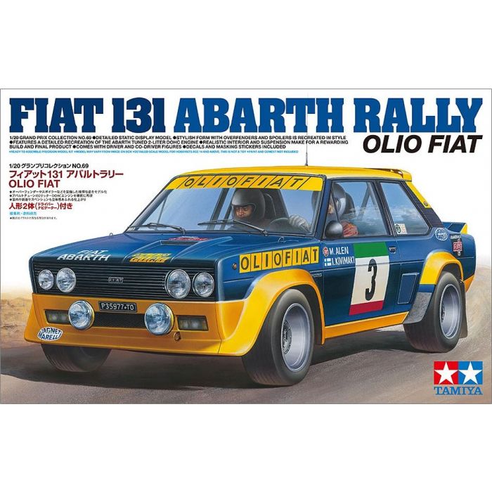 tamiya 1 20 fiat 131 abarth rally