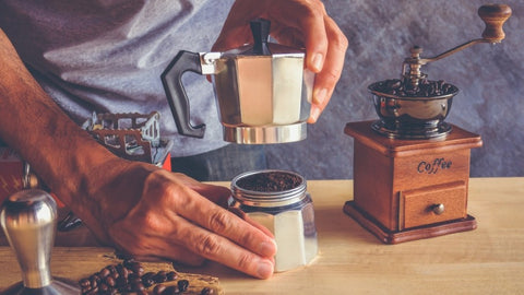 How to Brew Coffee with a Moka Pot