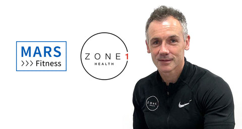 Zone1 Health text and Christian Dailly