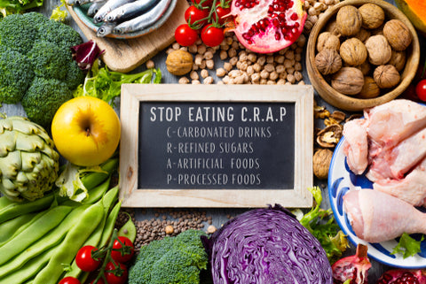 stop eating crap 