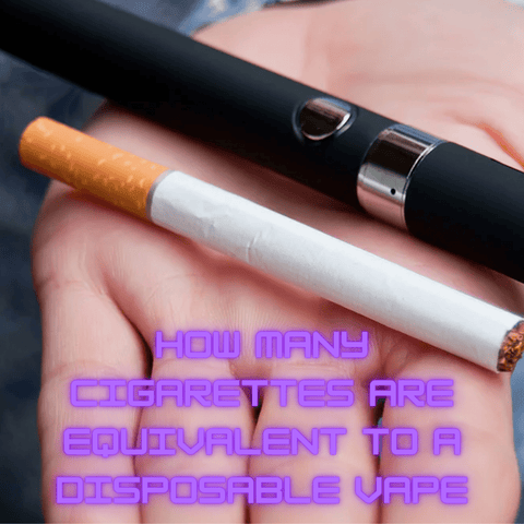 how many cigarettes are equivalent to a disposable vape