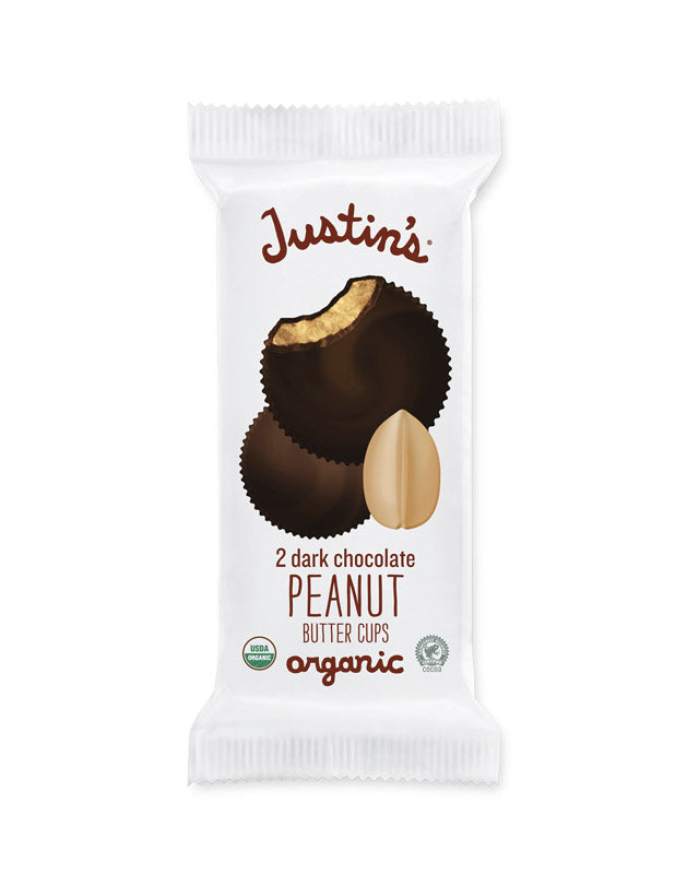 JUSTIN'S DARK CHOC CASHEW BUTTER CUPS 40g, 840379188455