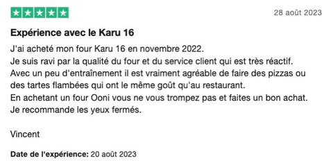 commentaires de clients