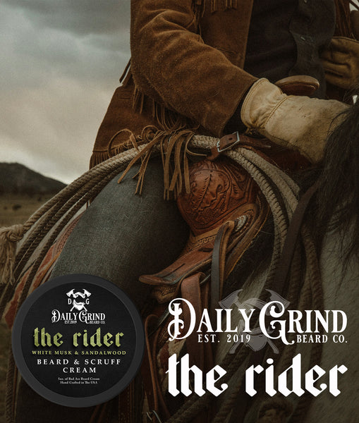 The Rider - Sweet, Floral, Musk, Beard & Scruff Cream