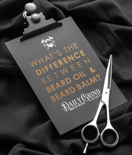 Beard Oil vs Balm - what's the difference between beard oil and beard balm?