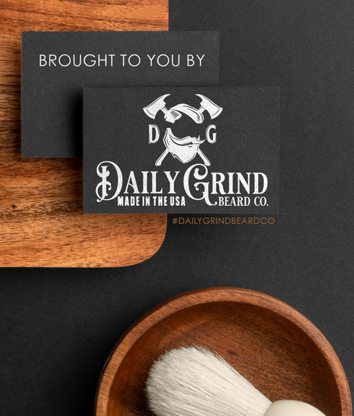 Beard Oil vs Balm - daily grind logo