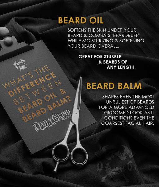 Beard Oil vs Balm - whats the difference? 