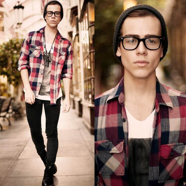 Hipster men's fashion