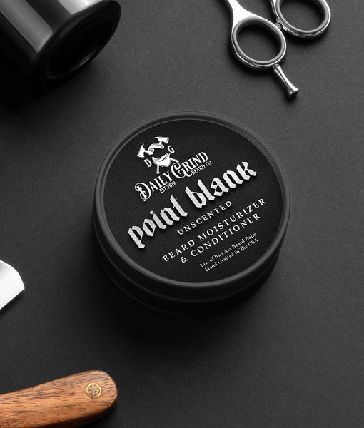 Point Blank Beard Balm, Beard Moisturizer & Conditioner - Daily Grind