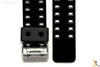 CASIO GA-110HC G-Shock Original Black Glossy Rubber Watch Band Strap GD-100HC - Forevertime77