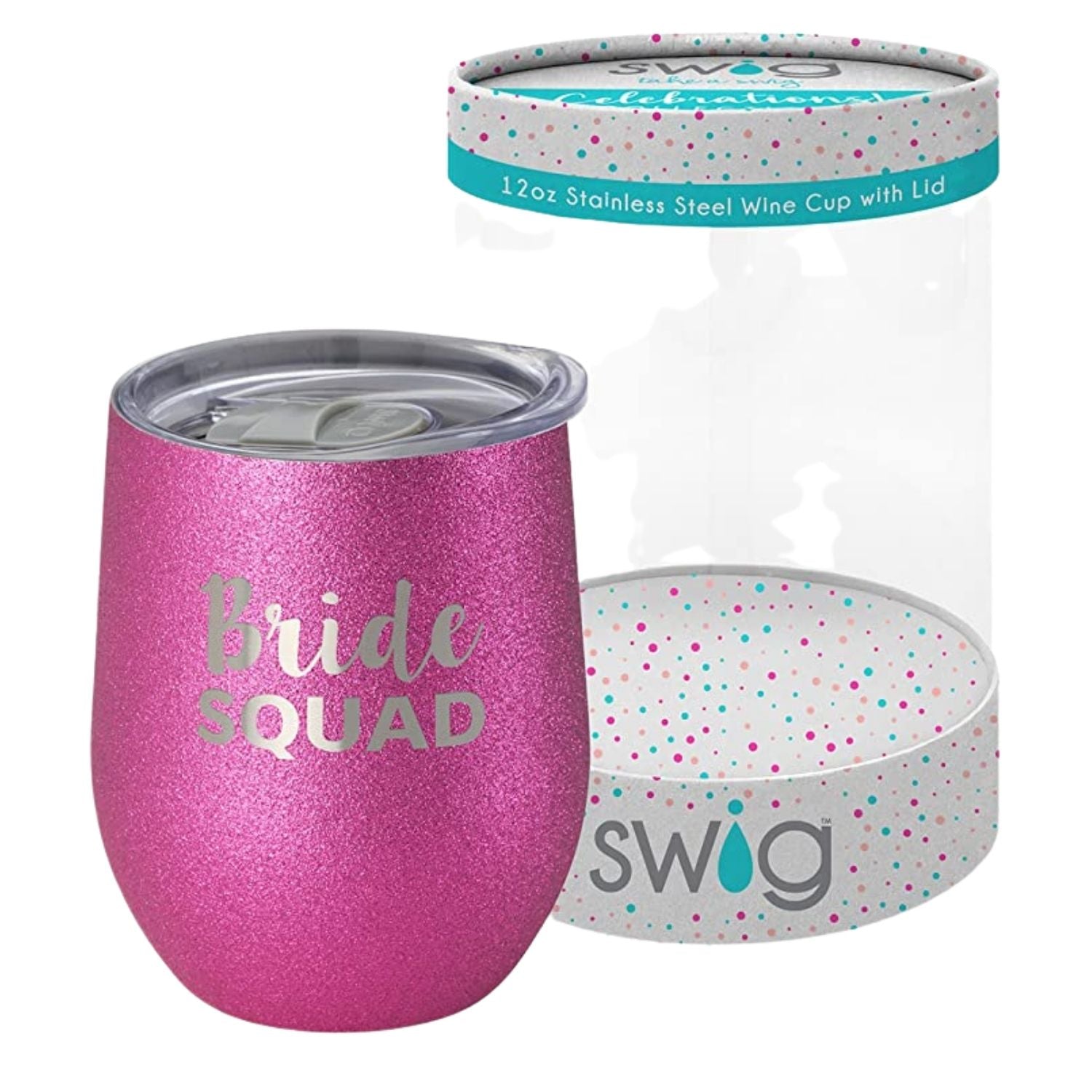 Swig Celebrations 12oz Wine-Bride Squad – The Giftologist