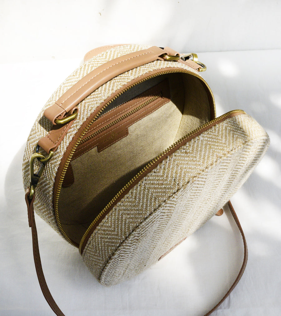 jute sling bag