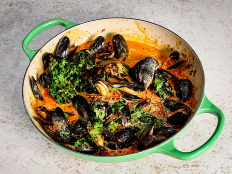 Loch Fyne Mussels and 'nduja