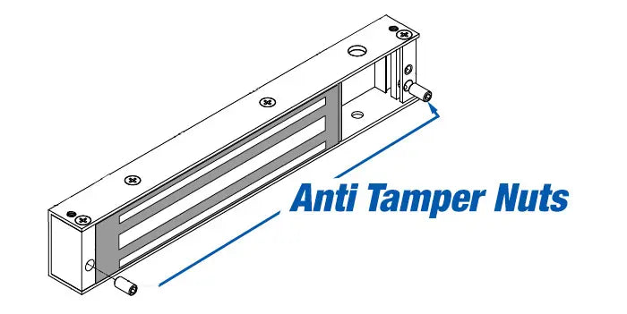 how to install 600 pound mag lock - step 6