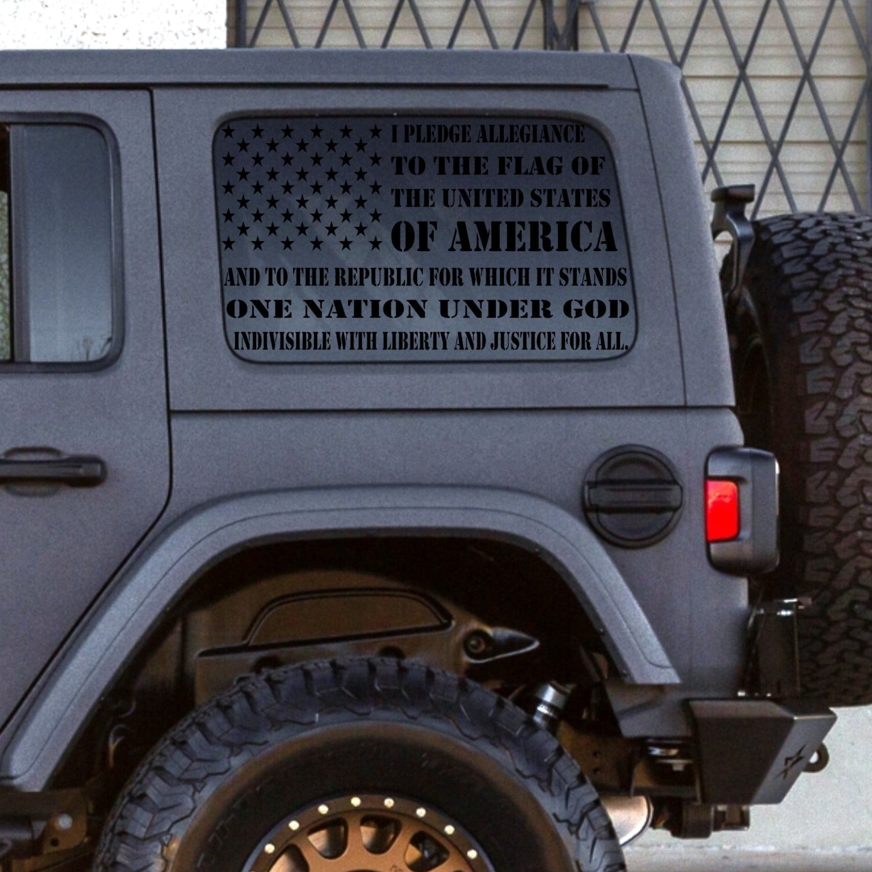 Jeep Wrangler JL JK Decals 