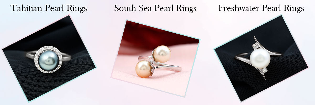 Popular Types of Pearl Rings