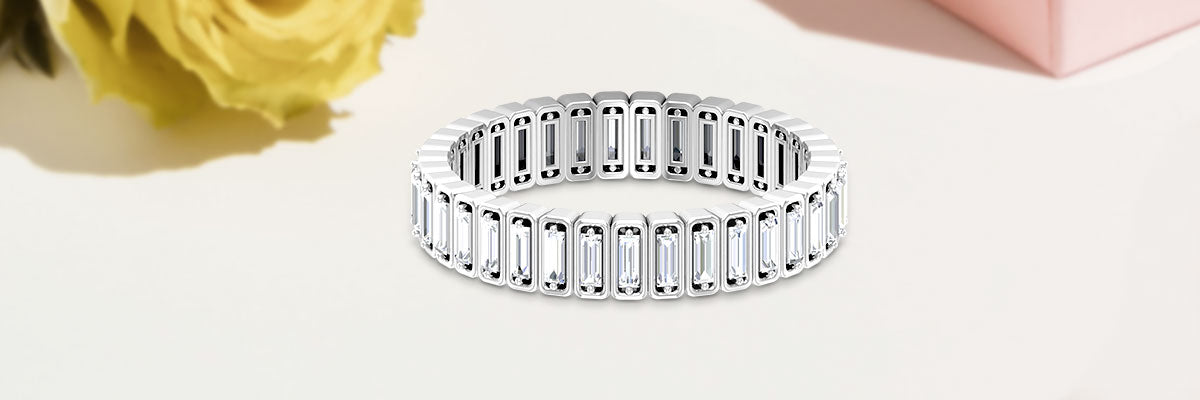 Baguette Shape Diamond Eternity Ring