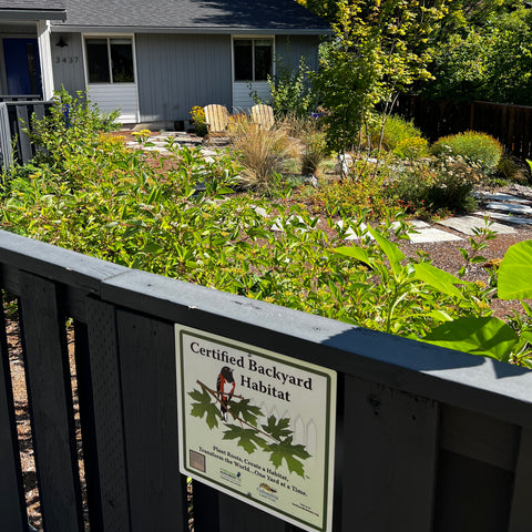 Habitat Focused Landscape Design - Backyard Habitat Certification