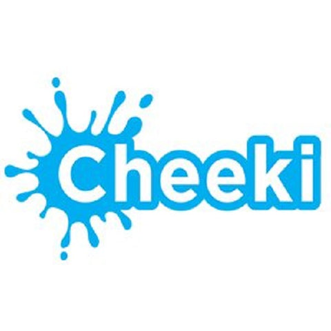 Cheeki water bottle logo