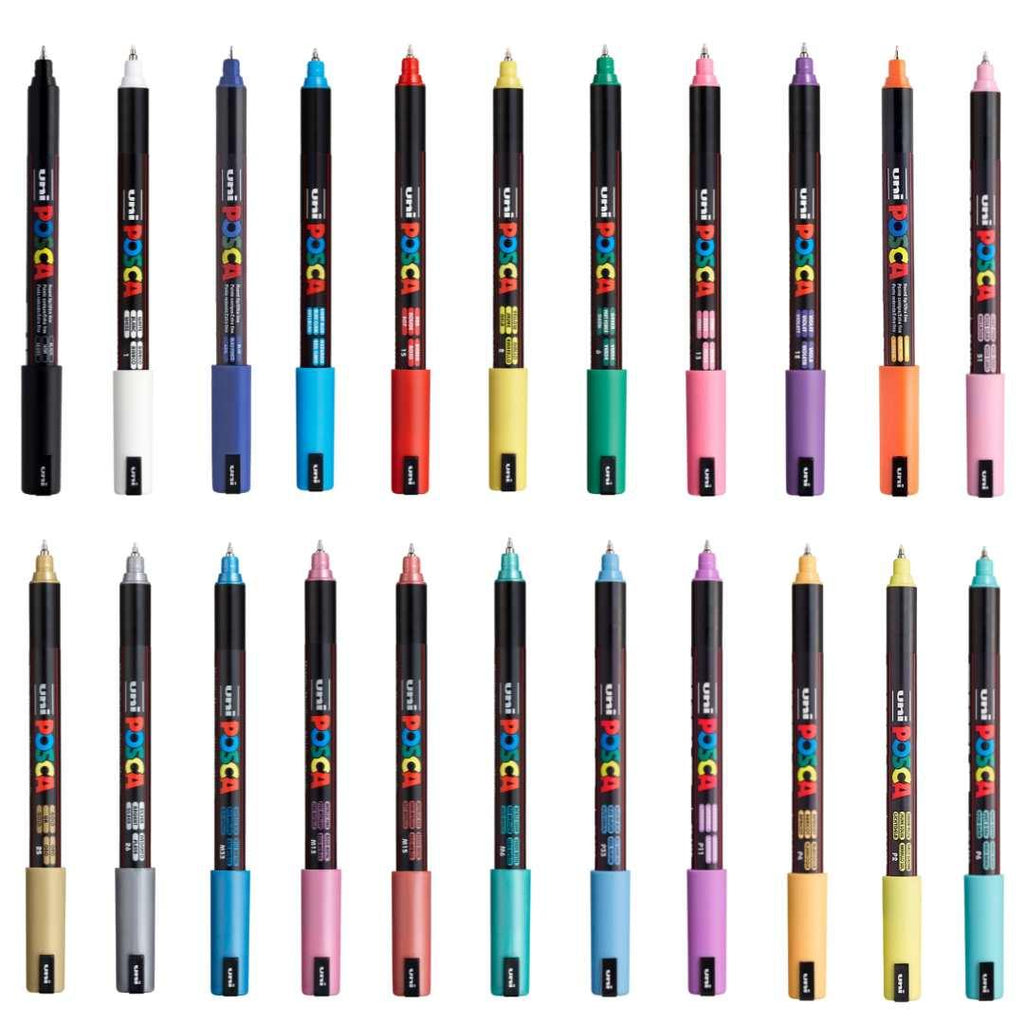 POSCA PC3M Paint Pen - Full Set of 45 pens