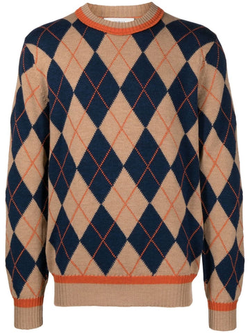 argyle knit